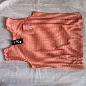 Sleeveless Striped Top NWT